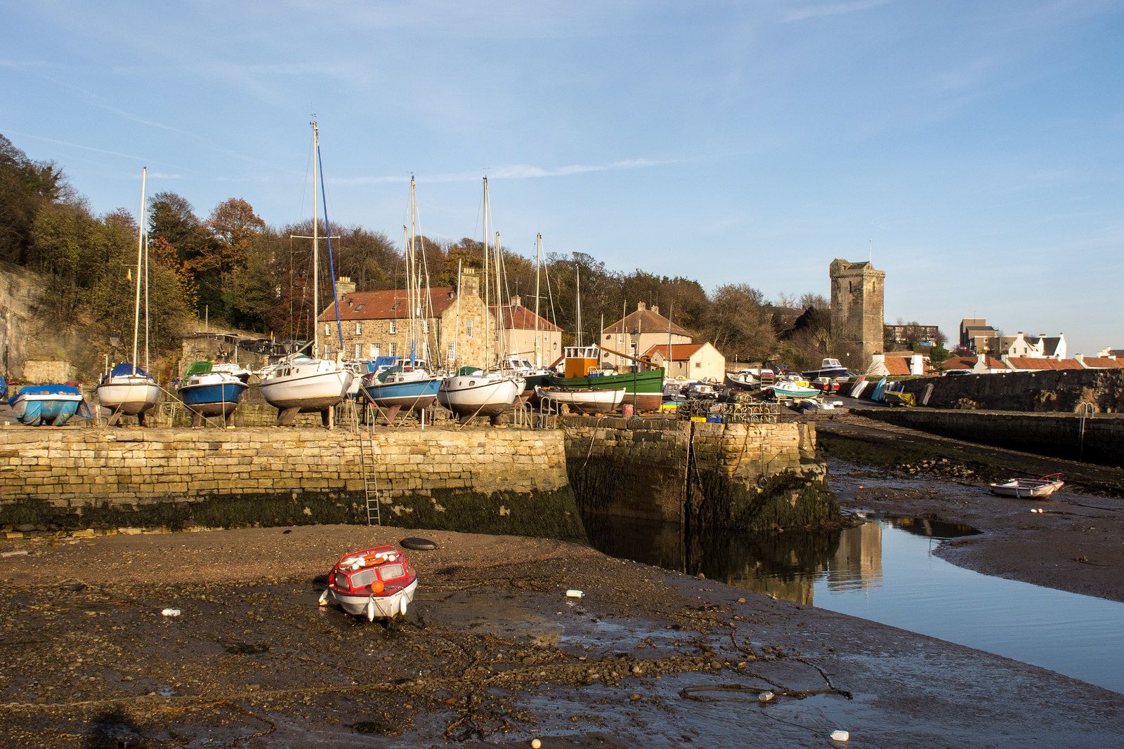 Outlander Filming Locations: Dysart Harbour