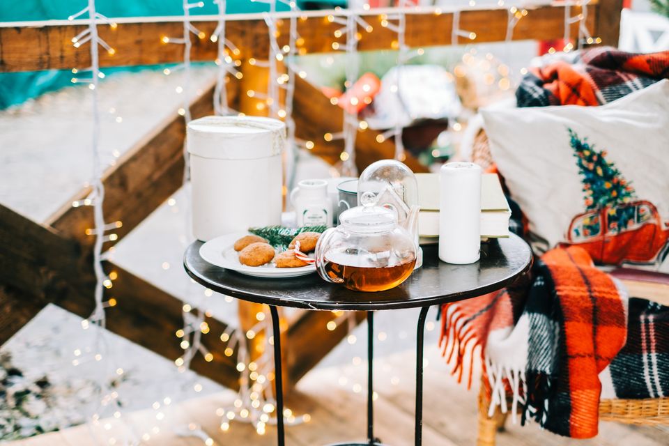 Rustic Winter Wonderland Outdoor Party